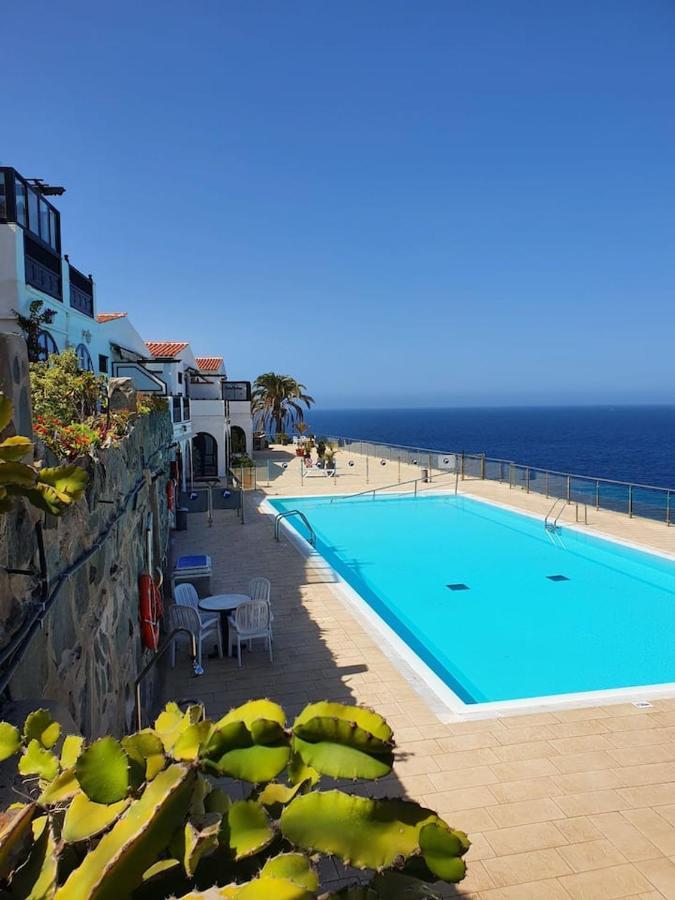 Very Romantic Seaview Apartment Patalavaca Mogan With Warm Pool Zewnętrze zdjęcie